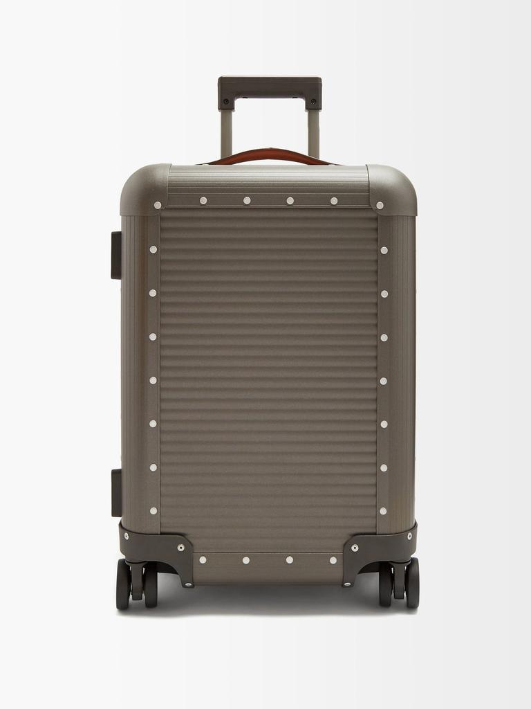 商品FPM Milano|Spinner 53 stud-embellished cabin suitcase,价格¥8344,第1张图片