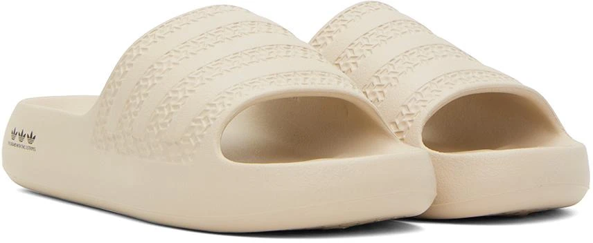 商品Adidas|Beige Adilette Ayoon Slides,价格¥372,第4张图片详细描述