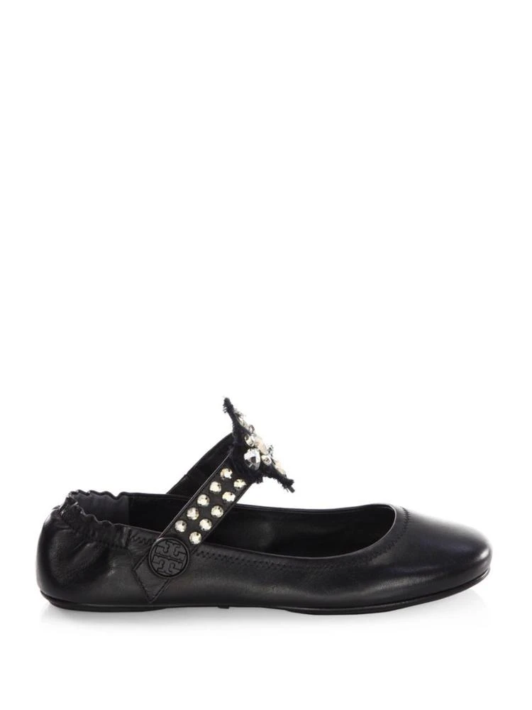 商品Tory Burch|Minnie Leather Ballet Flats,价格¥895,第5张图片详细描述