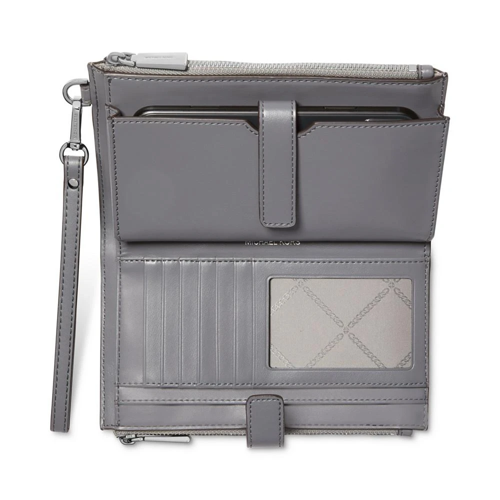 商品Michael Kors|Logo Jet Set Double-Zip Wristlet In Gift Box,价格¥479,第3张图片详细描述