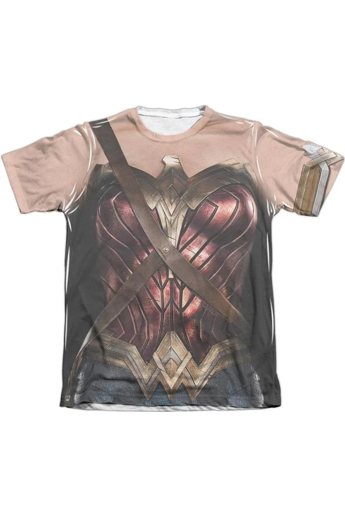 商品Justice League Movie|Wonder Woman Uniform Adult Poly/Cotton Short Sleeve Tee / T-Shirt,价格¥268,第1张图片