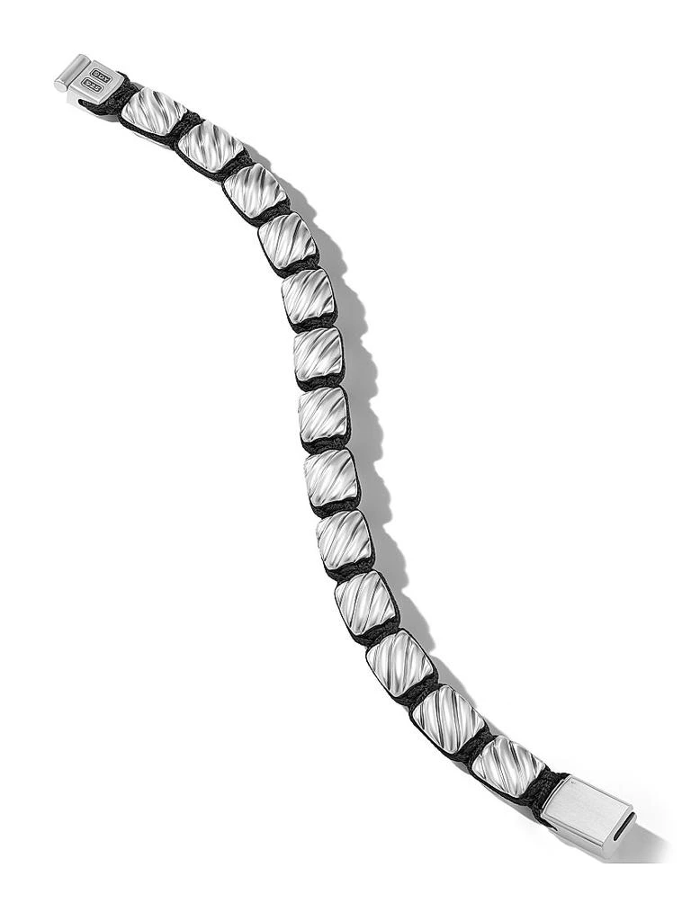 商品David Yurman|Sculpted Cable Woven Tile Bracelet,价格¥11092,第3张图片详细描述