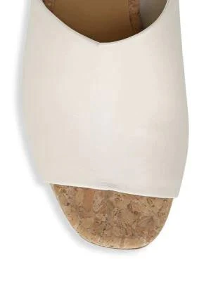 商品Vince|Wyatt-E Flax Leather Sandals,价格¥473,第4张图片详细描述