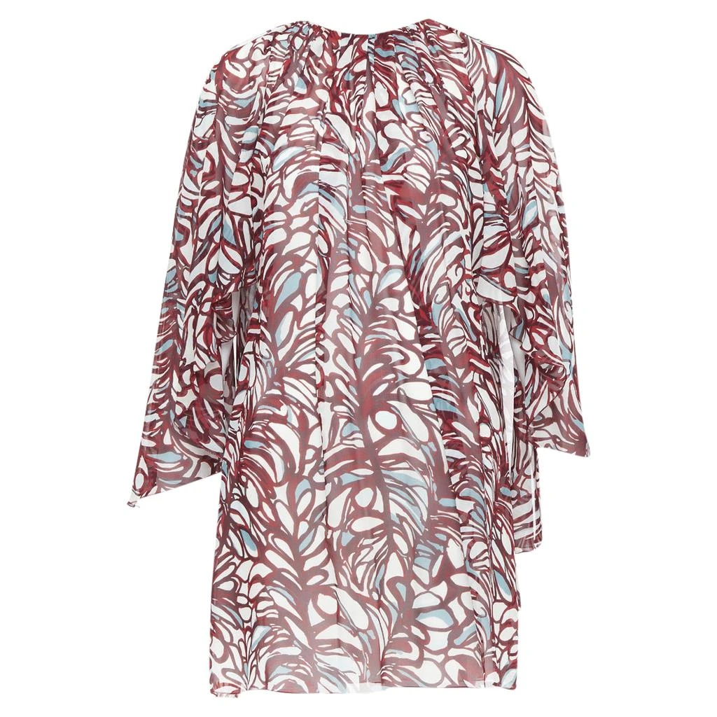 商品Giambattista Valli|giamba abstract print cape dress,价格¥4890,第3张图片详细描述