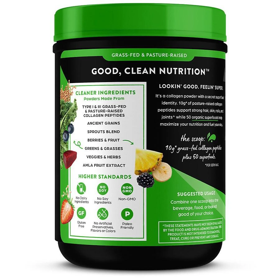 商品Orgain|Collagen Peptides + 50 Superfoods,价格¥111,第2张图片详细描述