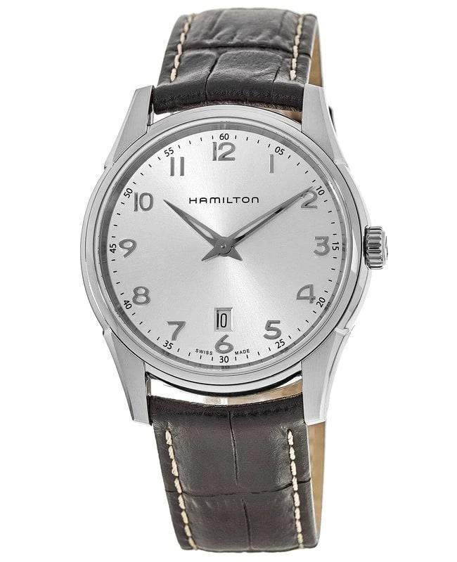 商品Hamilton|Hamilton Jazzmaster Thinline Quartz Men's Watch H38511553,价格¥3337,第1张图片