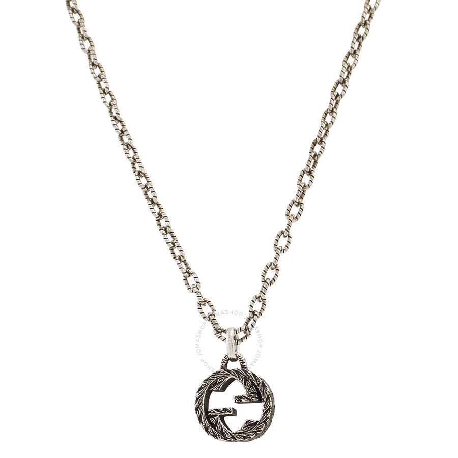 商品Gucci|Gucci Ladies Aged Interlocking G Necklace,价格¥1899,第1张图片