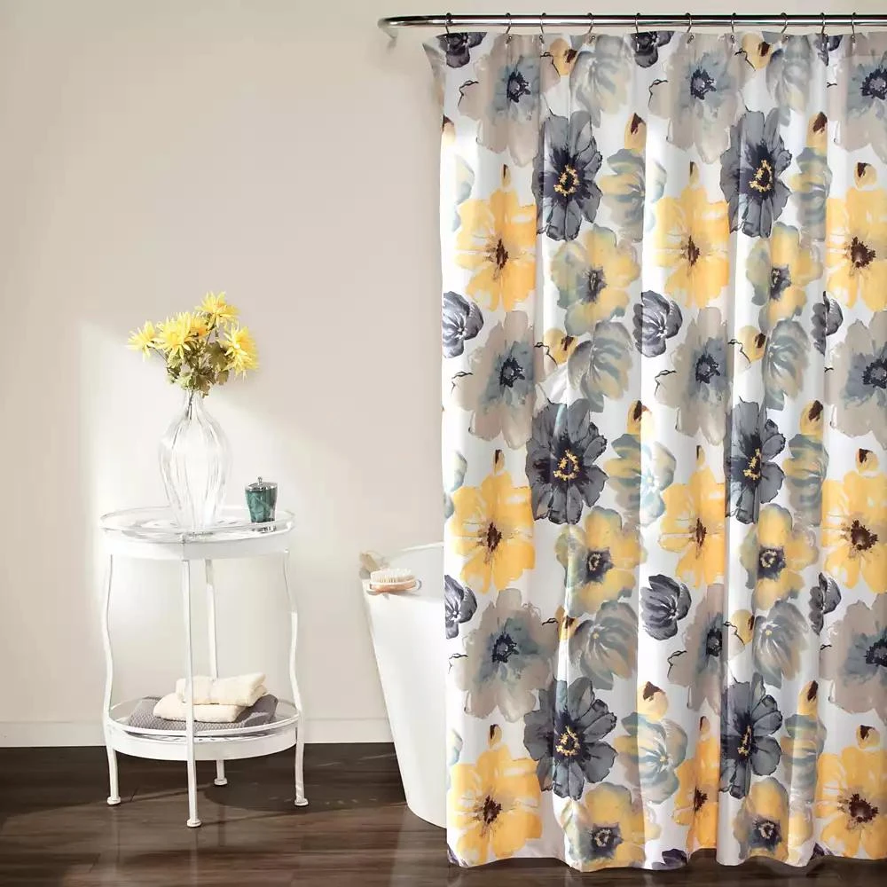 商品Lush Décor|Leah Shower Curtain, 72" x 72",价格¥221,第1张图片
