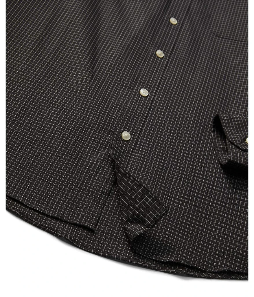 商品Van Heusen|Men's Big and Tall Traveler Stretch Long Sleeve Button Down Black/Khaki/Grey Shirt,价格¥188,第3张图片详细描述