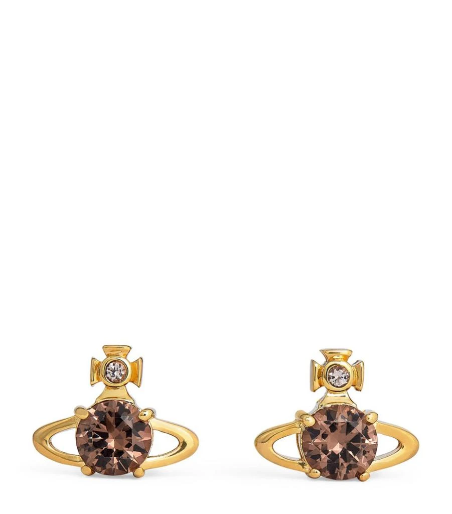 商品Vivienne Westwood|Reina Stud Earrings,价格¥613,第1张图片