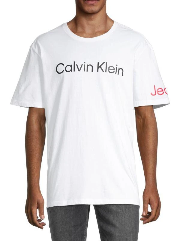 商品Calvin Klein|Traveling Logo Graphic T-Shirt,价格¥153,第1张图片