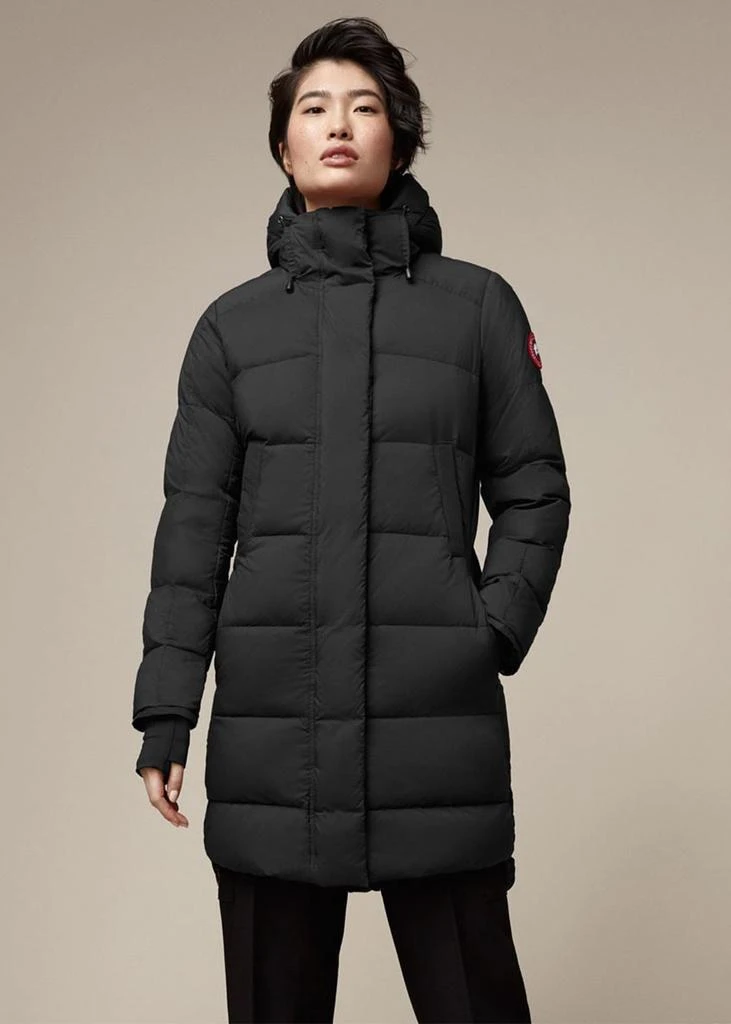 商品Canada Goose|Canada Goose Black Alliston Down Coat (Fusion Fit),价格¥5929,第4张图片详细描述