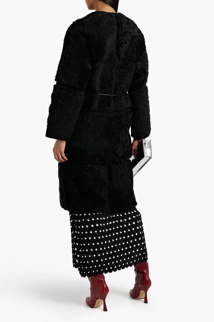 商品Zimmermann|Knit-trimmed shearling coat,价格¥6287,第3张图片详细描述