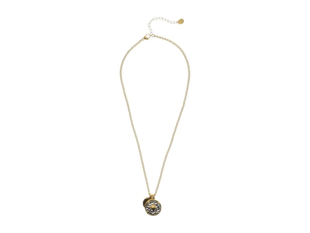 商品Chan Luu|Two-Tone Star Coin Necklace,价格¥1005,第2张图片详细描述