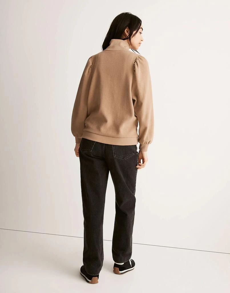 商品Madewell|Garment-Dyed Terry Zip-Up Sweatshirt,价格¥398,第3张图片详细描述