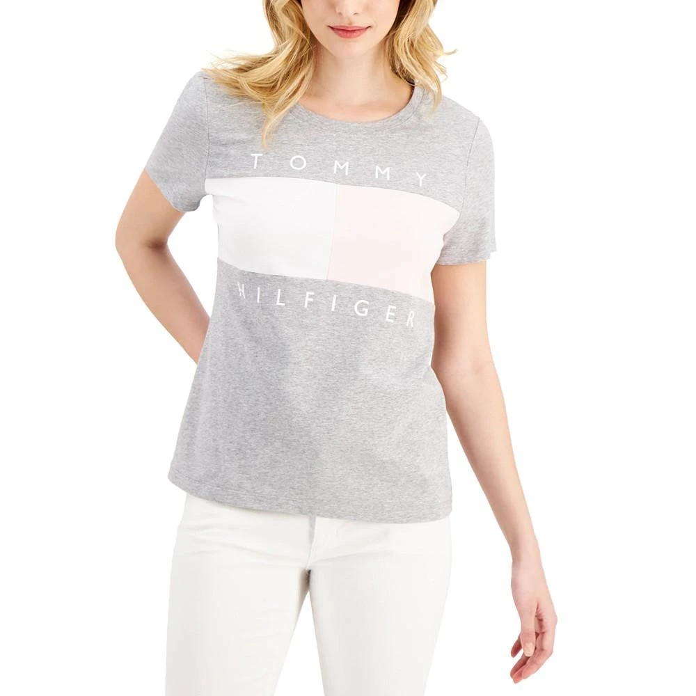 商品Tommy Hilfiger|Women's Big Flag Logo T-Shirt,价格¥304,第1张图片