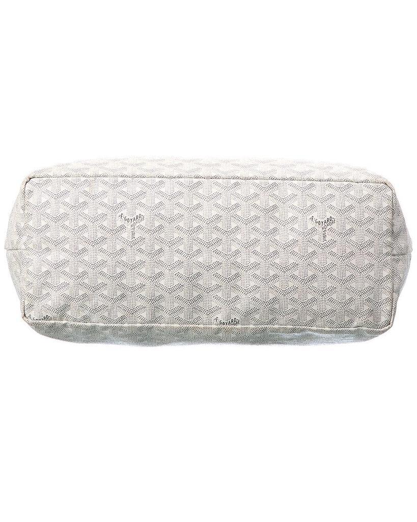 商品[二手商品] Goyard|Goyard White Goyardine Canvas St. Louis PM (Authentic Pre-Owned),价格¥12665,第5张图片详细描述