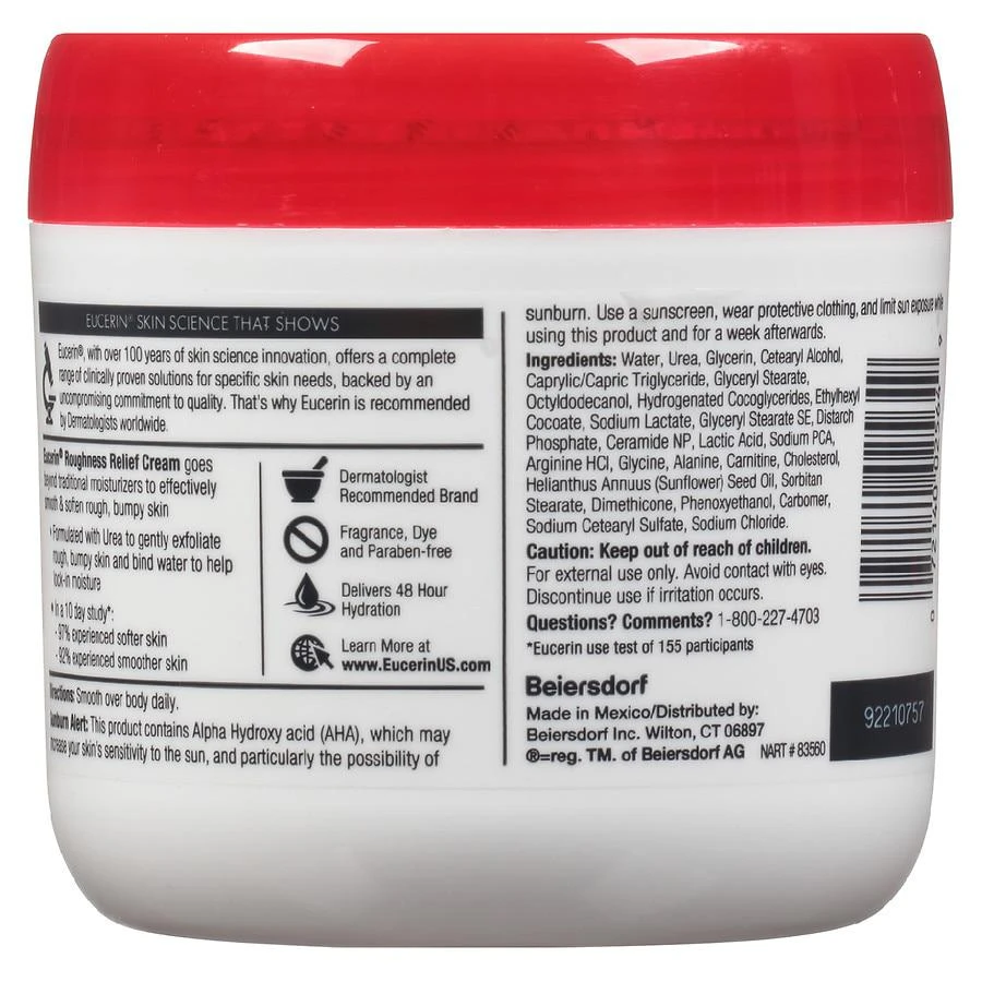 商品Eucerin|Roughness Relief Cream,价格¥148,第2张图片详细描述