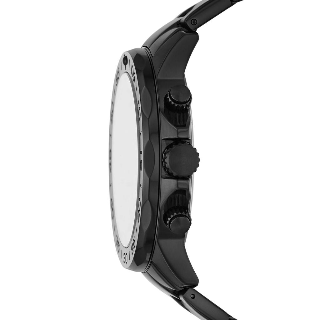 商品Fossil|Fossil Men's Bannon Multifunction, Black-Tone Stainless Steel Watch,价格¥396,第4张图片详细描述
