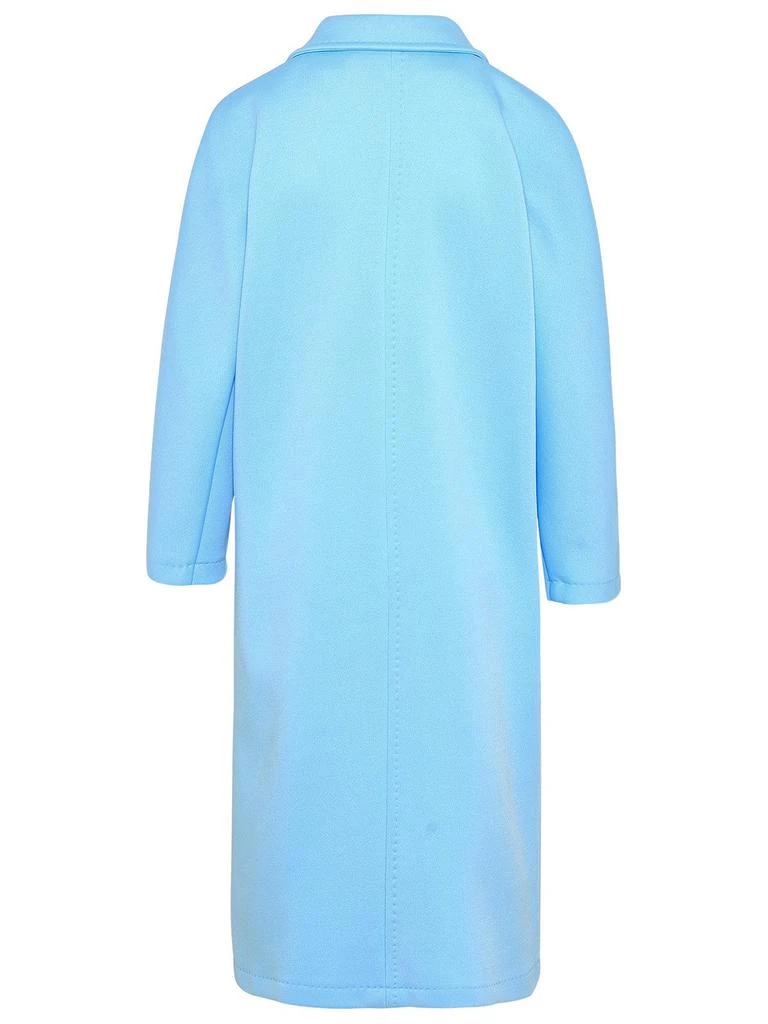 商品Max Mara|LIGHT BLUE COTTON BLEND MADAME2 COAT,价格¥5427,第3张图片详细描述