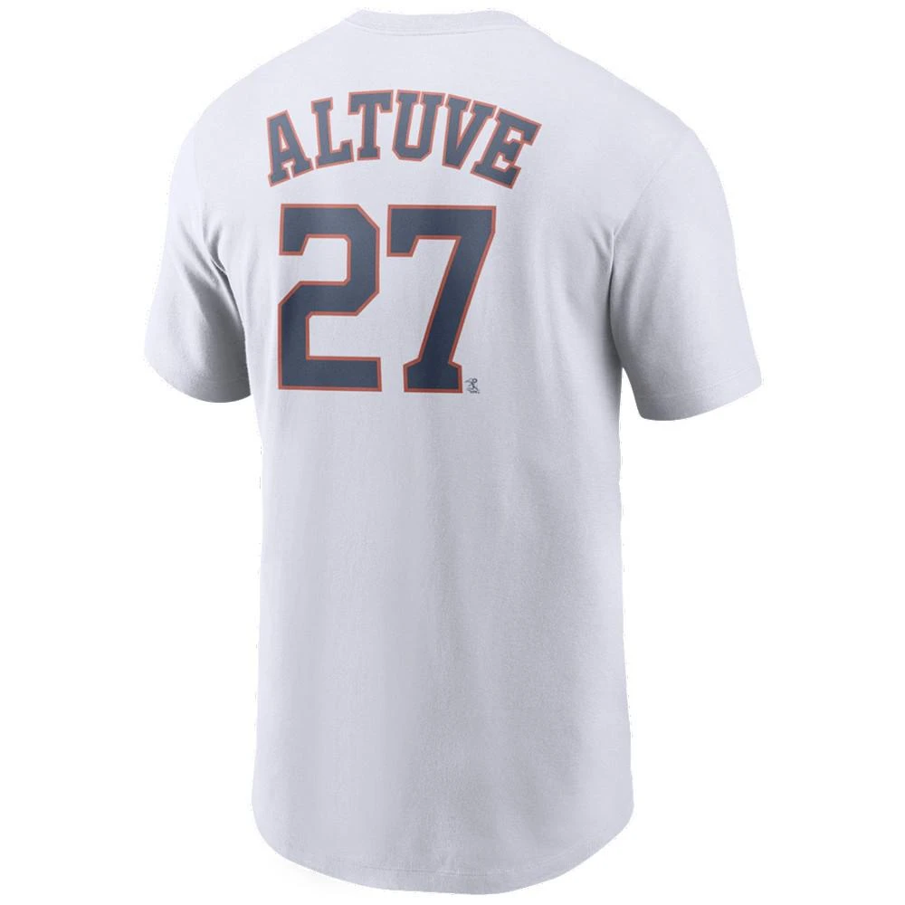 商品NIKE|Men's Jose Altuve Houston Astros Name and Number Player T-Shirt,价格¥300,第1张图片