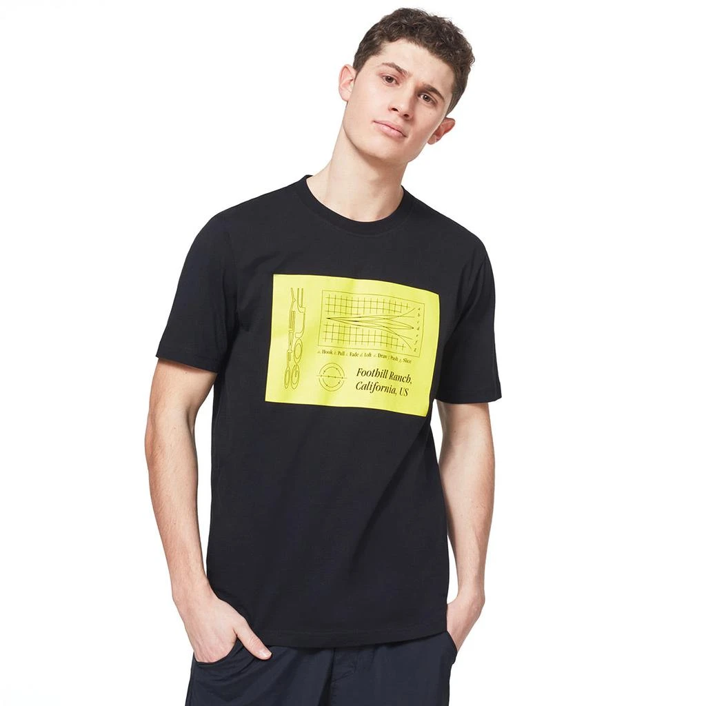 商品Oakley|Oakley Men's Golf Stretch Logo Short Sleeve Tee,价格¥106,第5张图片详细描述