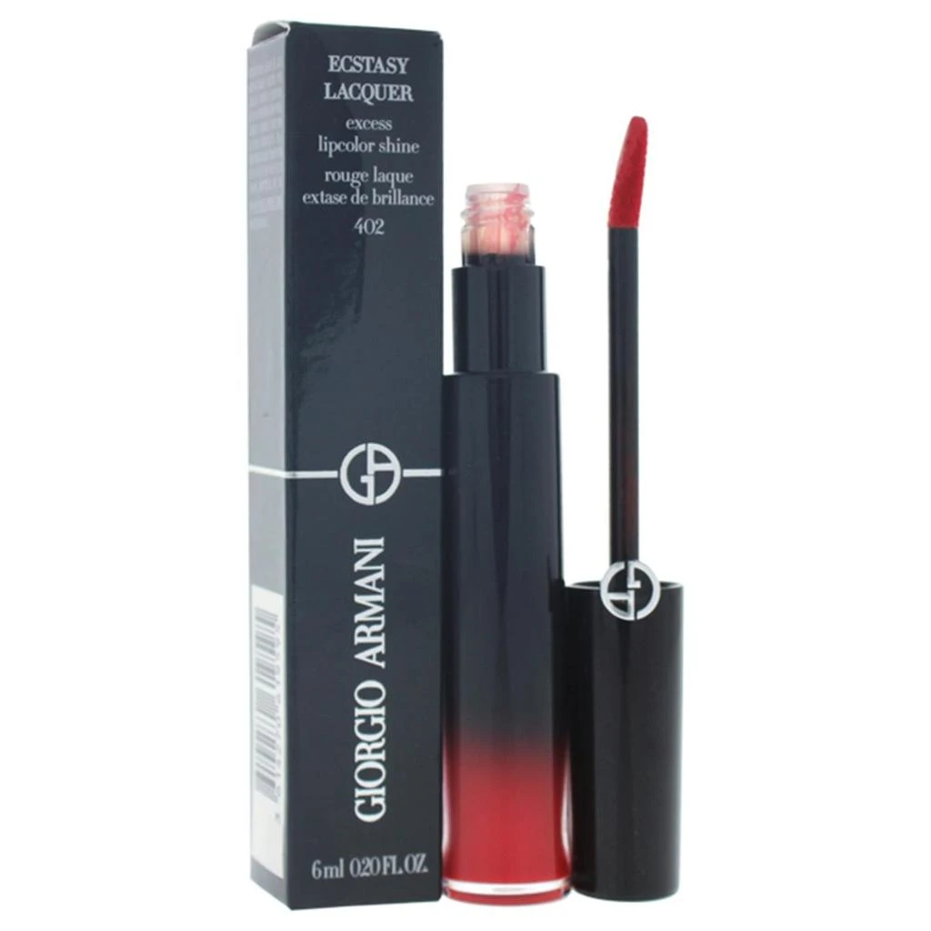 商品Giorgio Armani|Giorgio Armani W-C-11639 Ecstasy Lacquer Excess Lipcolor Shine - No. 402 Red-to-Go for Women - 0.2 oz Lip Gloss,价格¥290,第1张图片