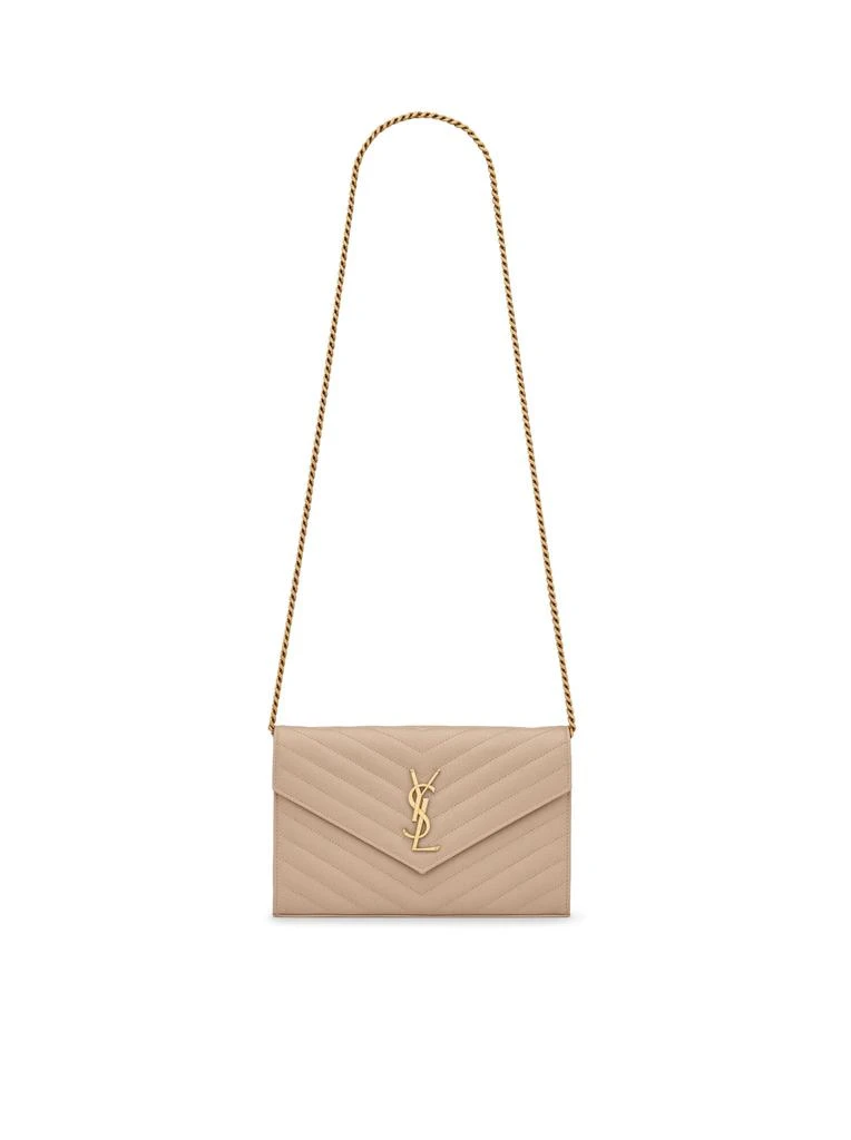 商品Yves Saint Laurent|CLASSIC CASSANDRE CHAIN POUCH IN GRAIN DE POUDRE LEATHER,价格¥12631,第1张图片
