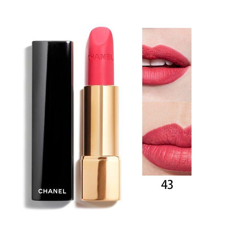 商品Chanel|Chanel香奈儿丝绒系列炫亮魅力唇膏口红3.5G#43,价格¥677,第1张图片