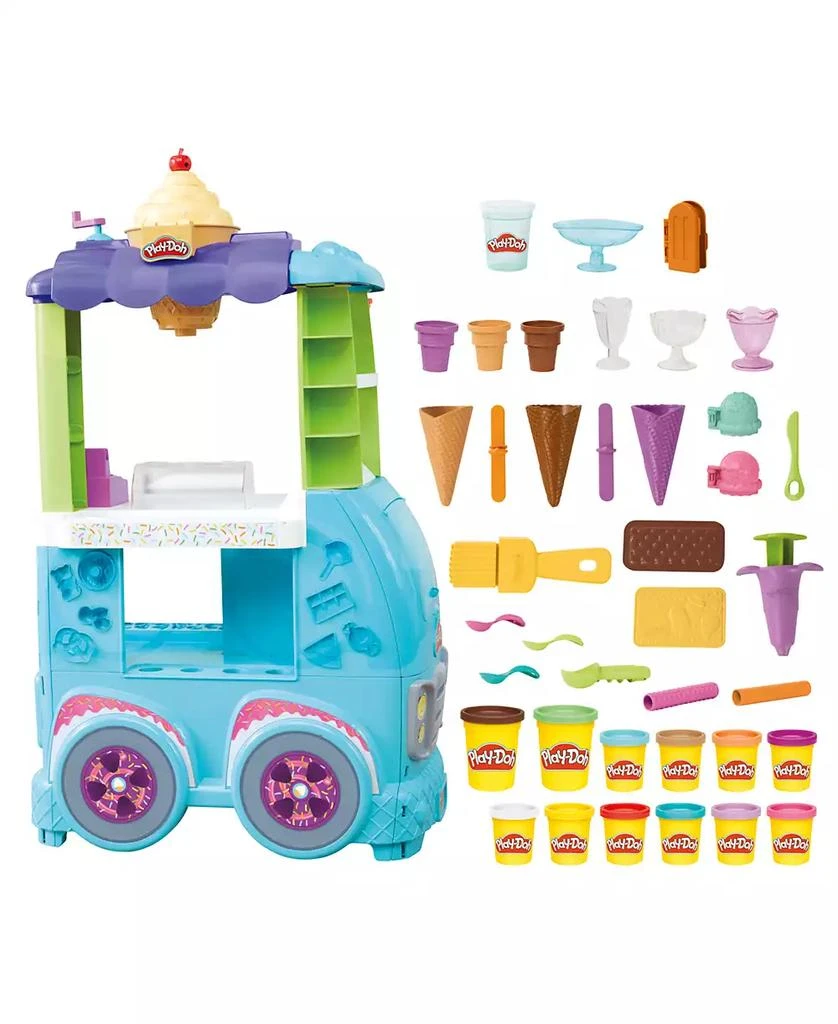 商品Play-Doh|Kitchen Creations Ultimate Ice Cream Truck Playset,价格¥554,第1张图片