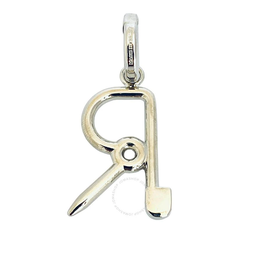 商品Burberry|Silver Kilt Pin R Alphabet Charm,价格¥116,第2张图片详细描述
