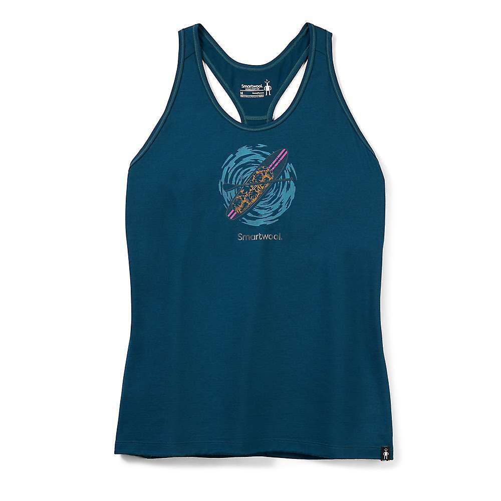 Women's Merino Sport 150 Paddleboard Adventure Graphic Tank商品第3张图片规格展示