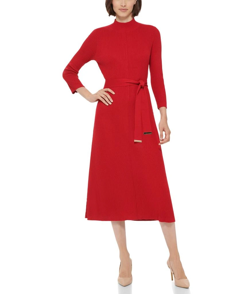 商品Calvin Klein|Sweaterdress with Belt,价格¥969,第1张图片