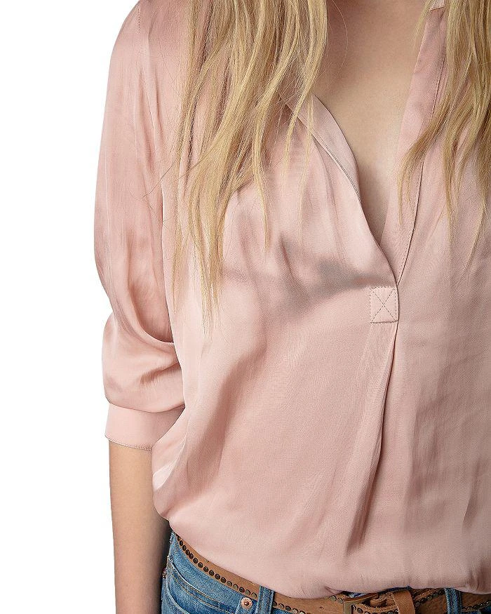 商品Zadig&Voltaire|Tink Satin Blouse,价格¥1119,第4张图片详细描述