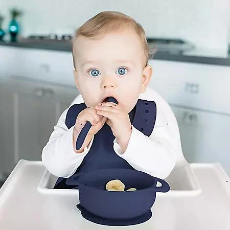 商品Bazzle Baby|Foodie Silicone Feeding Set by Bazzle Baby, Choose Color,价格¥166,第2张图片详细描述