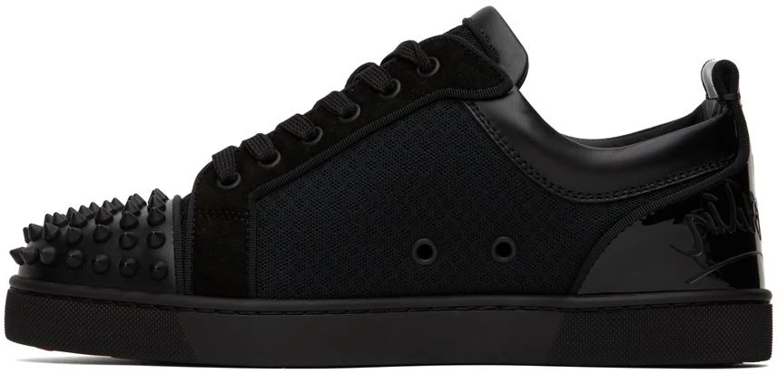 商品Christian Louboutin|Black Louis Junior Spikes Sneakers,价格¥7771,第3张图片详细描述