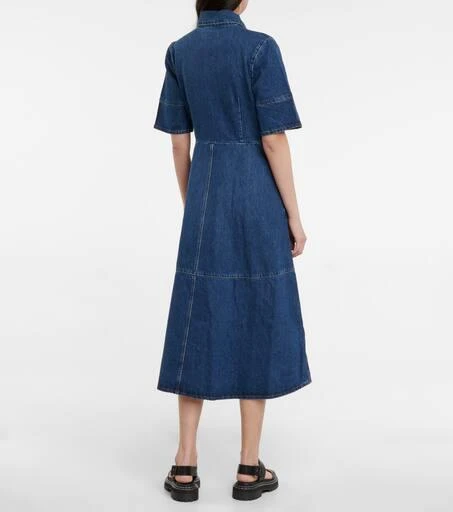 商品CO|Denim midi dress,价格¥5097,第3张图片详细描述