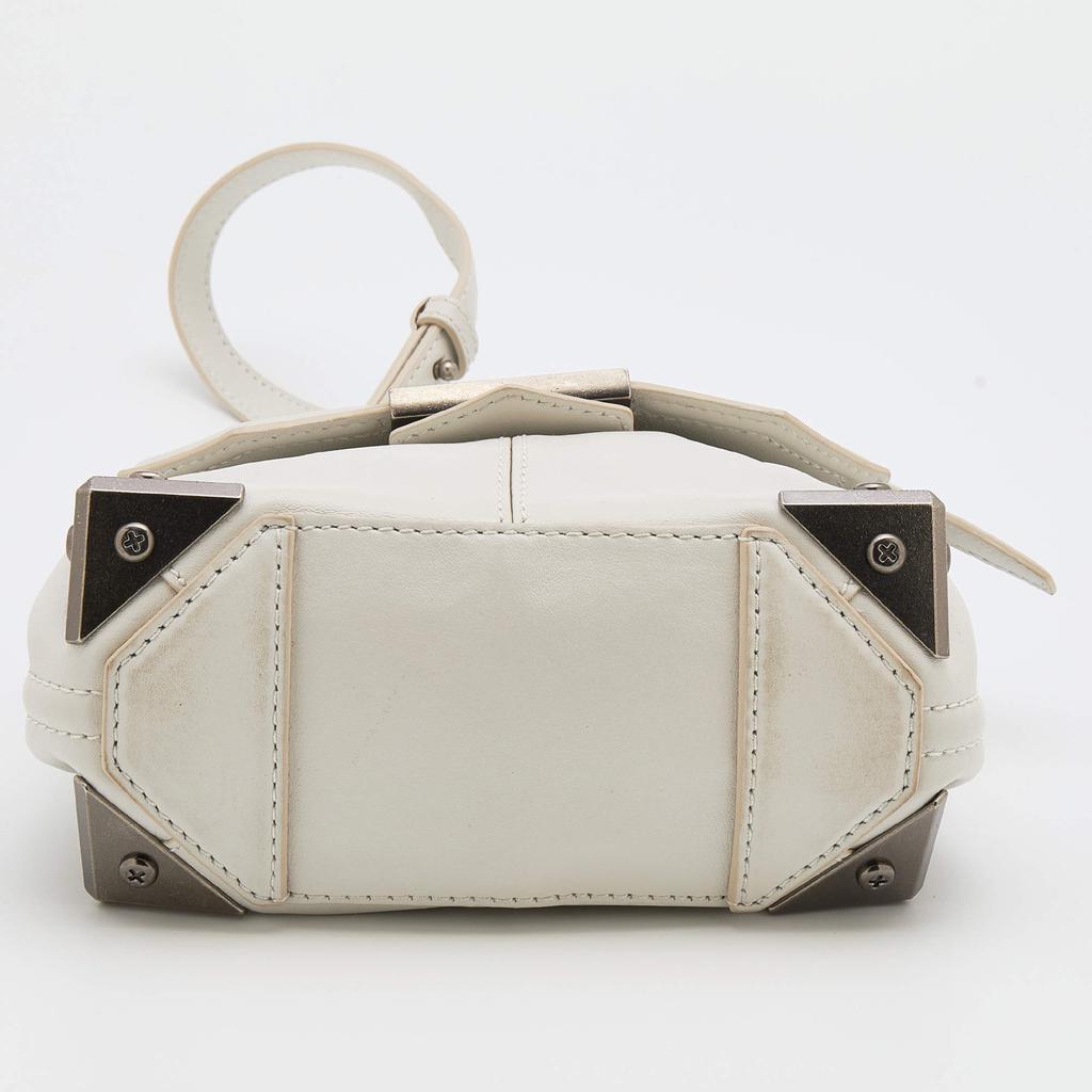 Alexander Wang White Leather Small Marion Shoulder Bag商品第6张图片规格展示