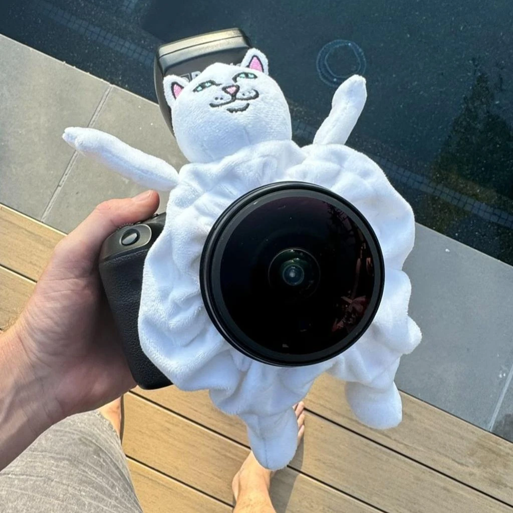 商品RIPNDIP|cortis严成玹同款  Lord Nermal Shutter Hugger (White) ,价格¥38,第2张图片详细描述