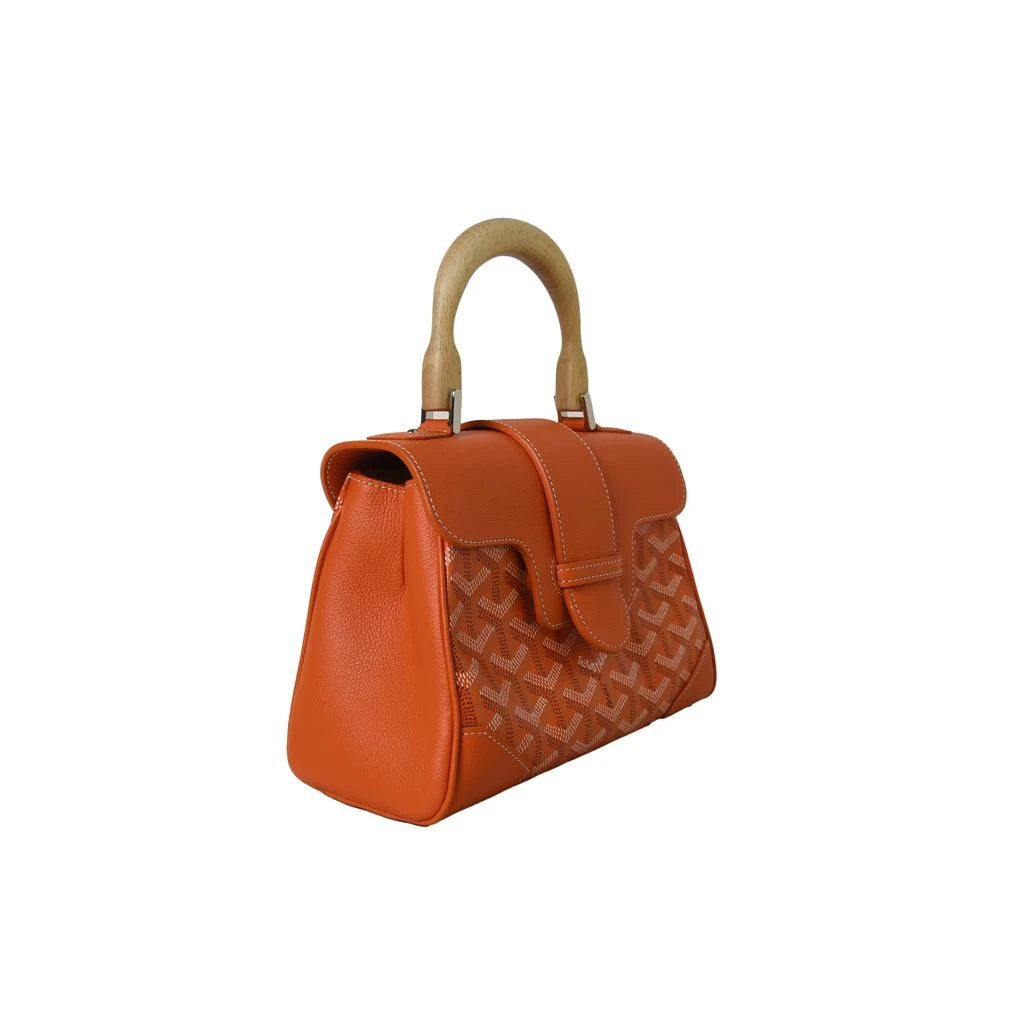 商品Goyard|Goyard Mini Saigon Wooden Handle Orange,价格¥31760,第2张图片详细描述