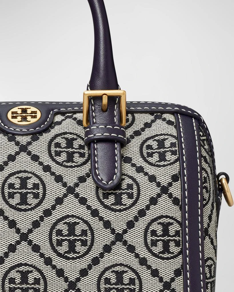 商品Tory Burch|【明星同款】T MONOGRAM 迷你提花酒桶包,价格¥2750,第4张图片详细描述