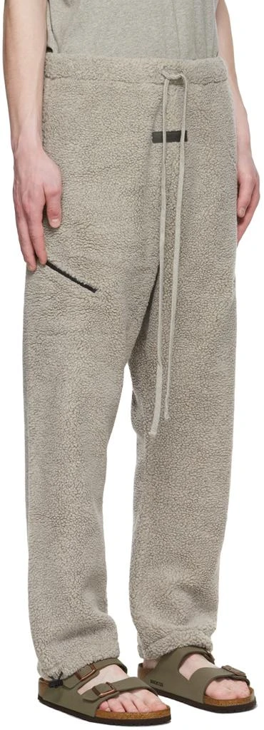 商品Essentials|Gray Polyester Lounge Pants,价格¥391,第2张图片详细描述