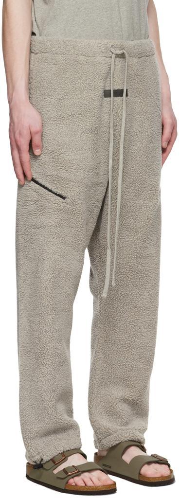 商品Essentials|Gray Polyester Lounge Pants,价格¥578,第4张图片详细描述