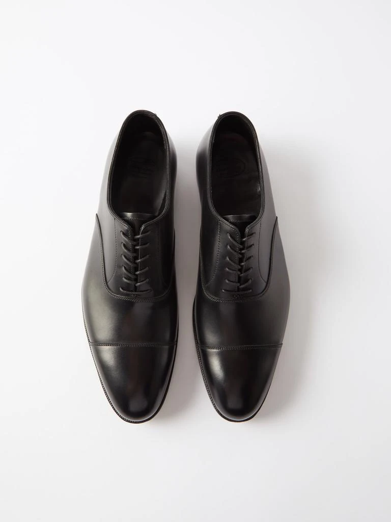 商品Crockett & Jones|Lonsdale leather Oxford shoes,价格¥7399,第3张图片详细描述