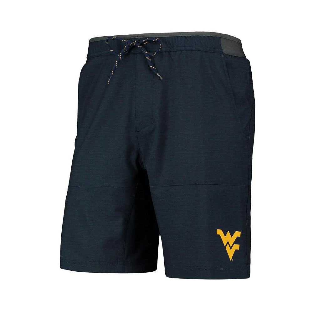 商品Columbia|Men's Navy West Virginia Mountaineers Twisted Creek Omni-Shield Shorts,价格¥441,第2张图片详细描述
