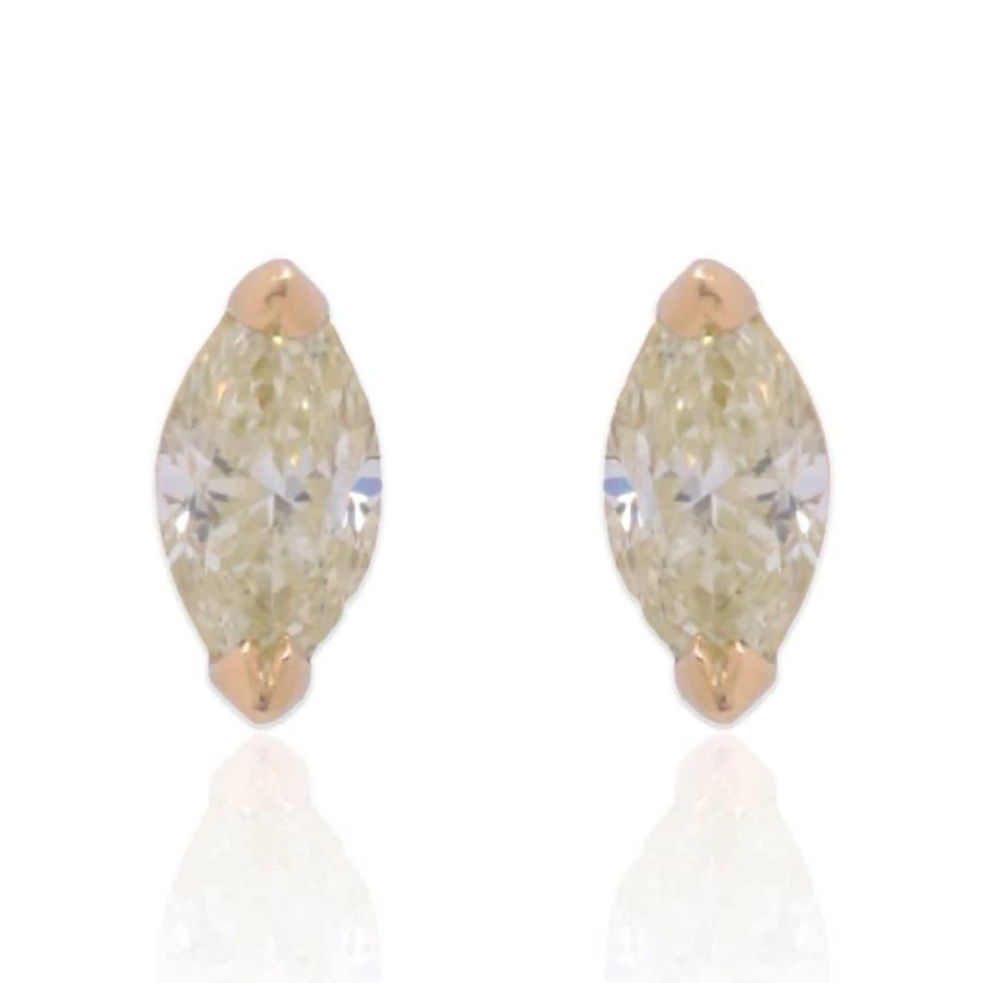 商品Tresorra|Tresorra 18K Yellow Gold Yellow Diamond Stud Earrings,价格¥6349,第1张图片