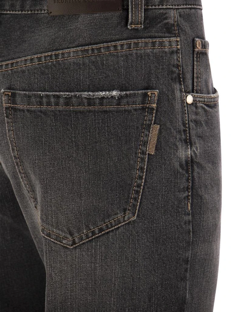 商品Brunello Cucinelli|Brunello Cucinelli Authentic Skinny Jeans,价格¥6131,第4张图片详细描述