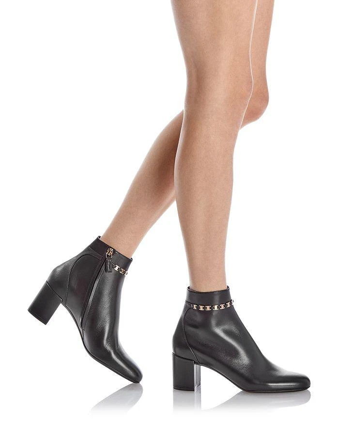 商品Salvatore Ferragamo|Women's Ghila Block Heel Booties,价格¥7790,第2张图片详细描述