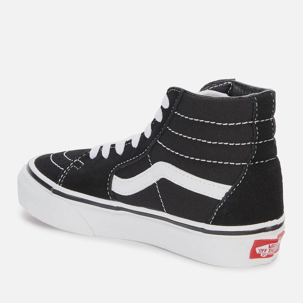 商品Vans|Vans Kids' Sk8-Hi Trainers - Black/True White,价格¥319-¥358,第5张图片详细描述