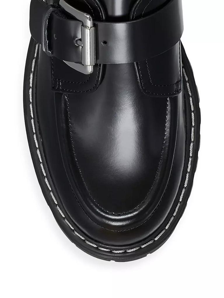 商品Marc Fisher|Tarla Leather Lugged-Sole Loafers,价格¥1125,第4张图片详细描述